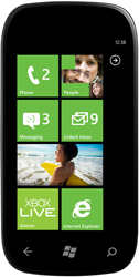 WP7 start screen